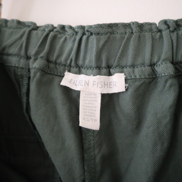 Eileen Fisher Nori Organic Cotton Twill Pants - Picture 8 of 10